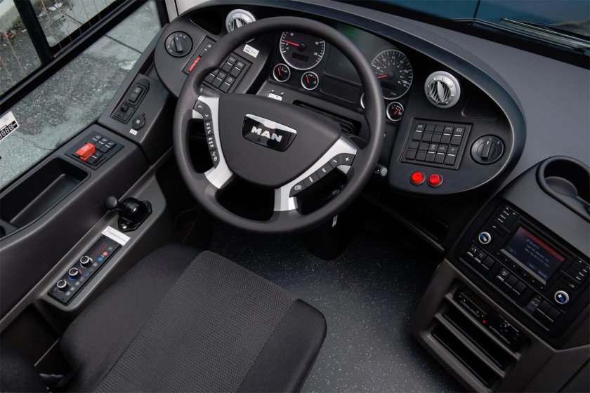 Man Lion’s coach 2020 кабина