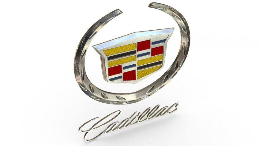 Эмблема Кадиллак и Джили