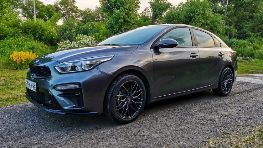 Киа Церато 2021 серая