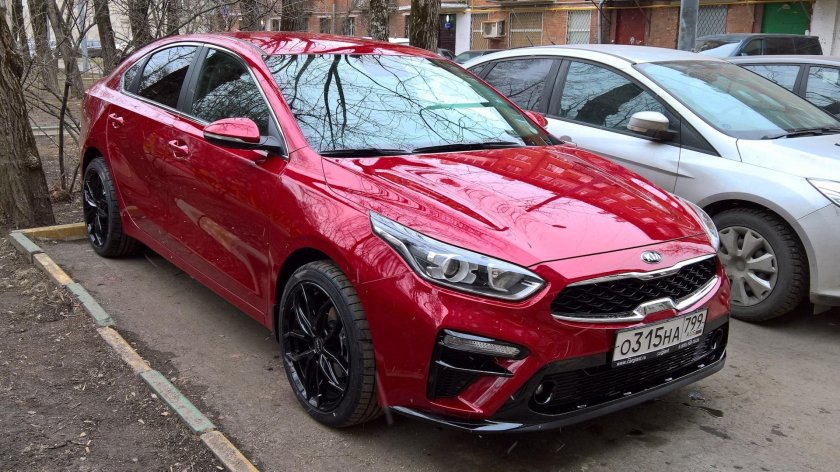 Kia Cerato 2019 на дисках