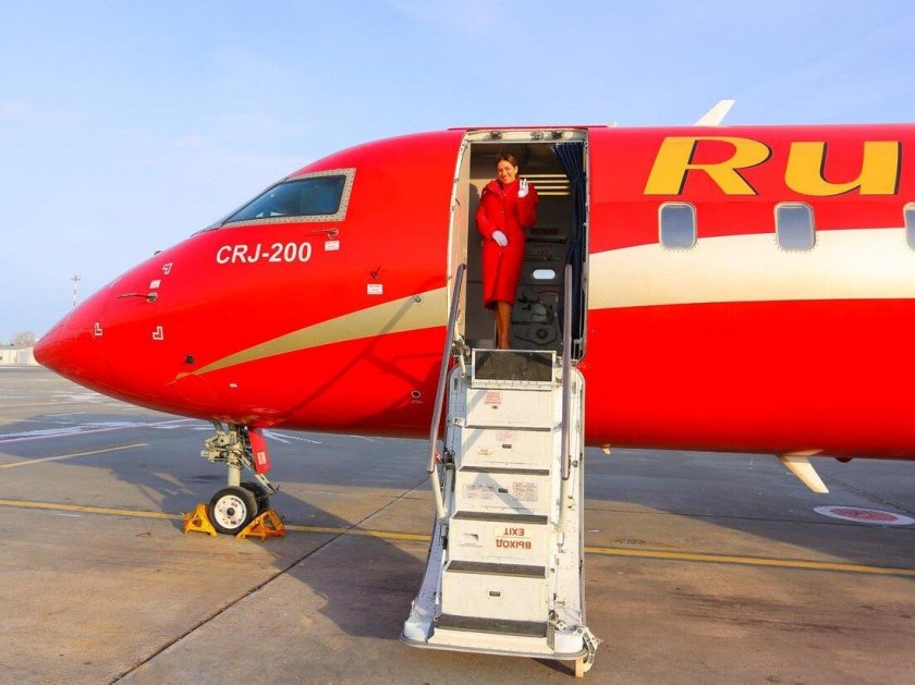 Цвета самолетов авиакомпаний РУСЛАЙН