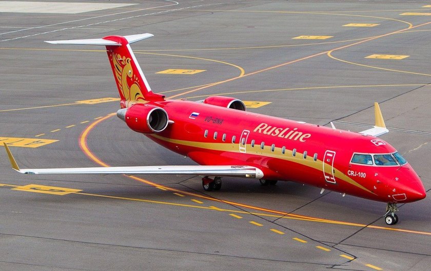 CRJ 200 самолет РУСЛАЙН