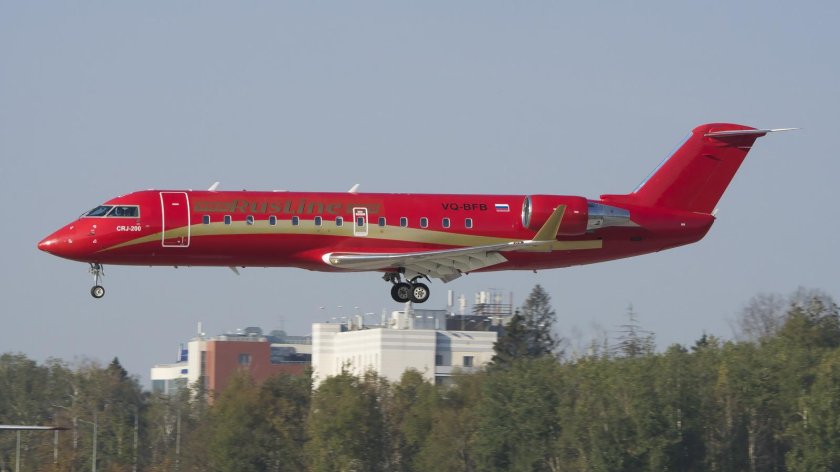 Bombardier crj200 РУСЛАЙН