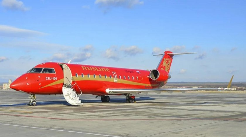 CRJ 200 самолет РУСЛАЙН