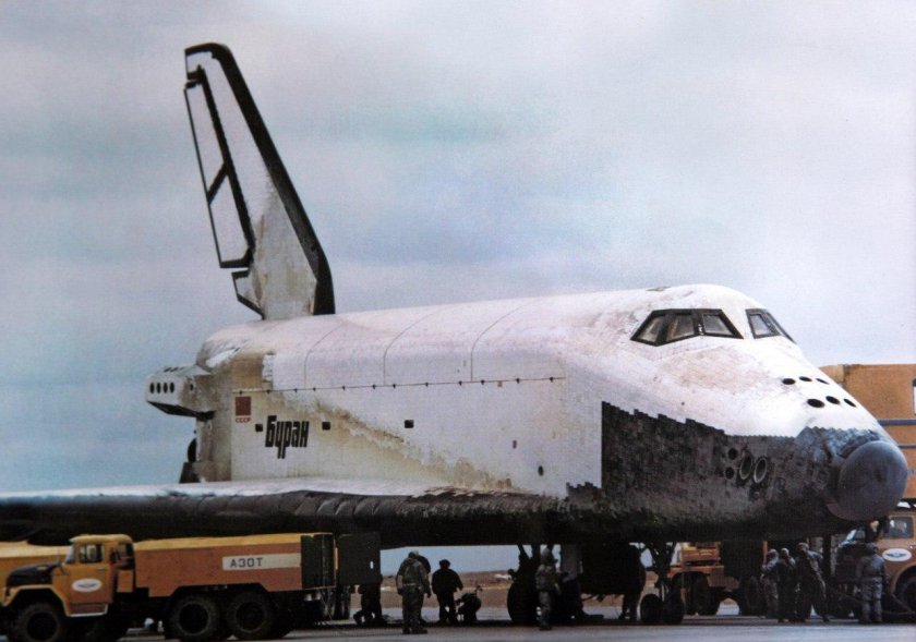 Шаттл Буран СССР