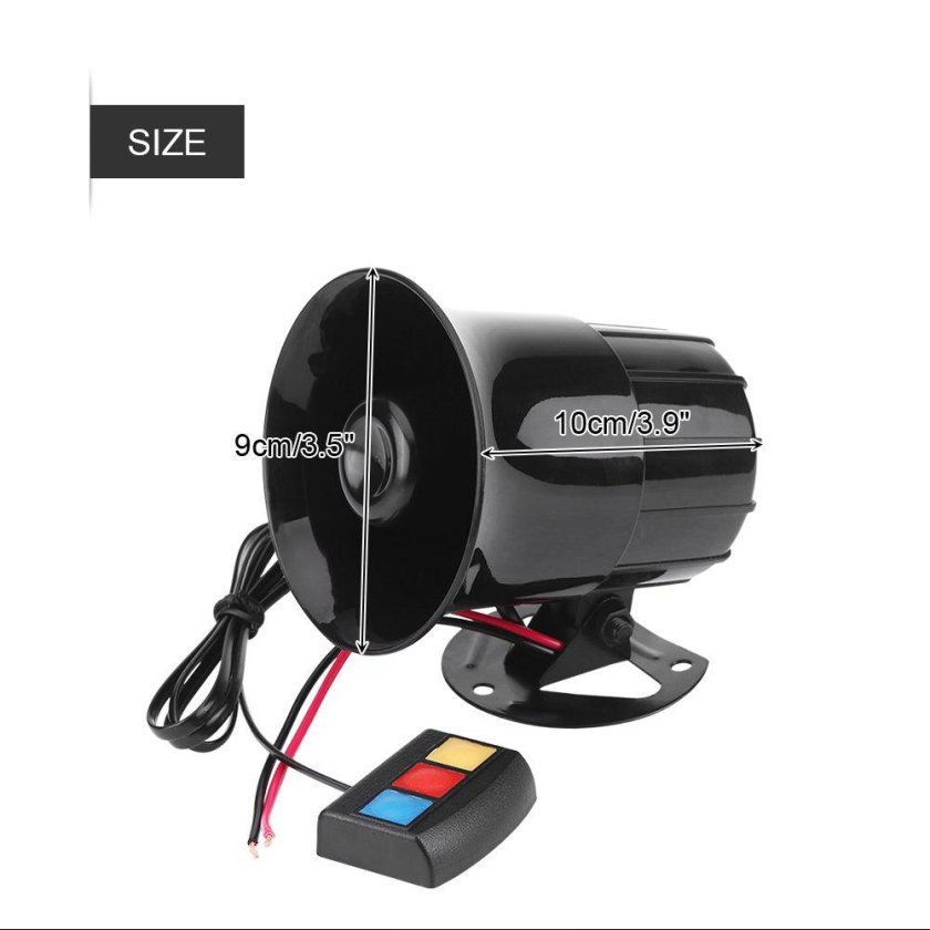 Сирена СГУ SB-811 3-тональная с громкоговорителем (12v30w)