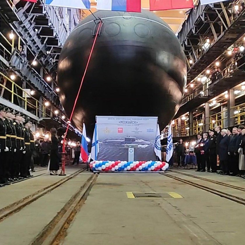 Спуск подводной лодки Адмиралтейские верфи