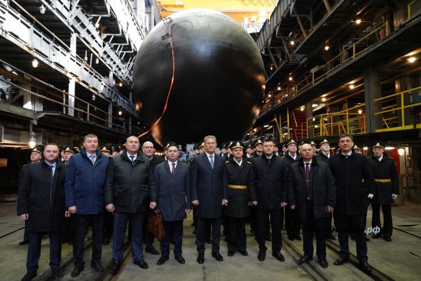 Спуск подводной лодки Адмиралтейские верфи