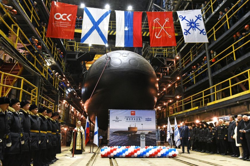 Дизель-электрическая подводная лодка проекта 636.3 «Волхов»