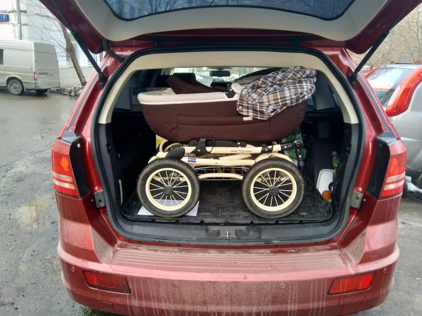 Додж Джорни багажник