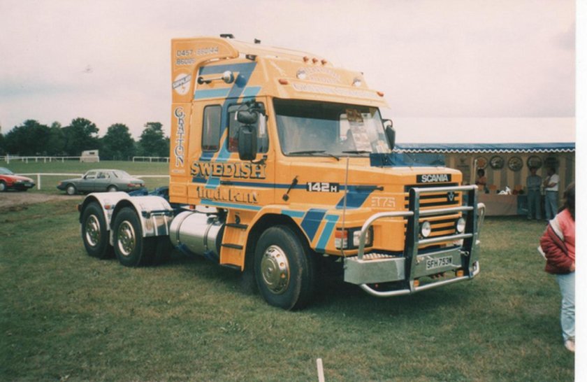 Скания 143 седельный тягач