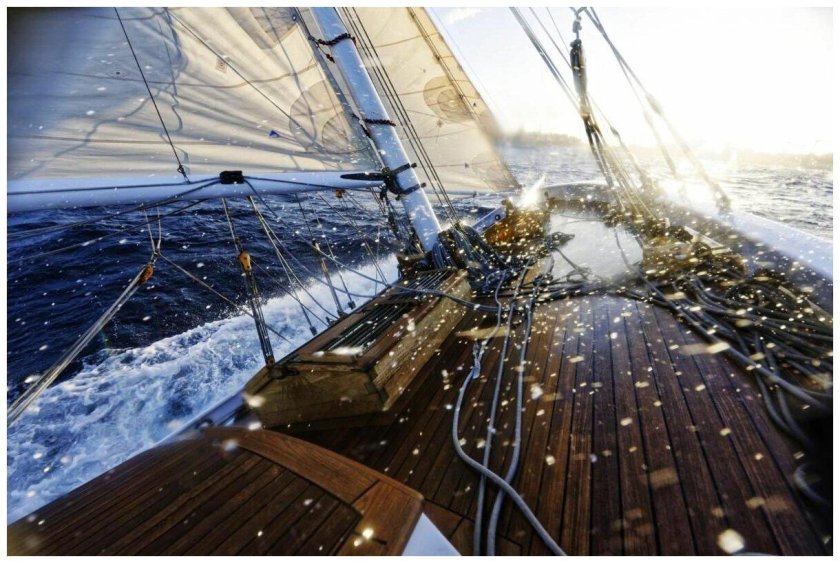 Парусная яхта Тигрис