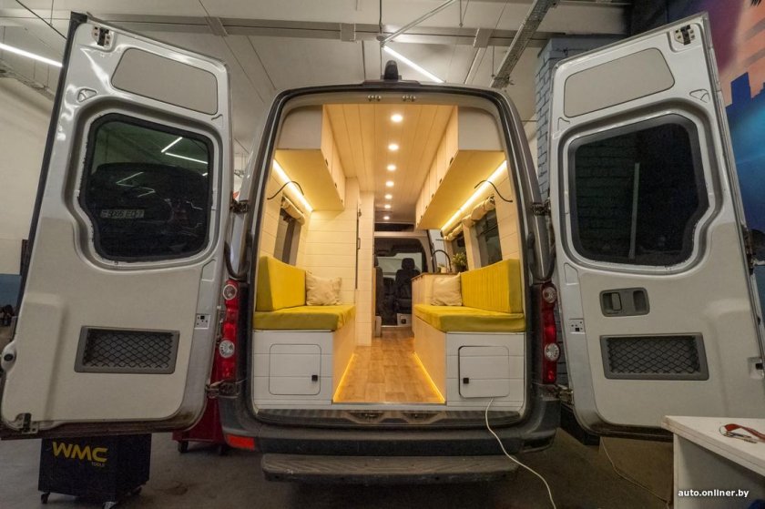 Автодом своими руками из микроавтобуса