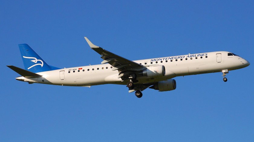 Embraer 195 Montenegro Airlines