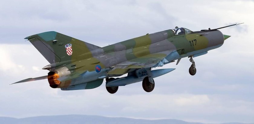 Миг 21 ВВС Хорватии