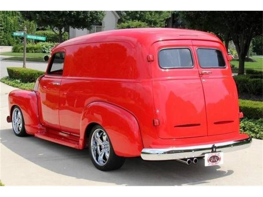 1948 classic chevy panel van
