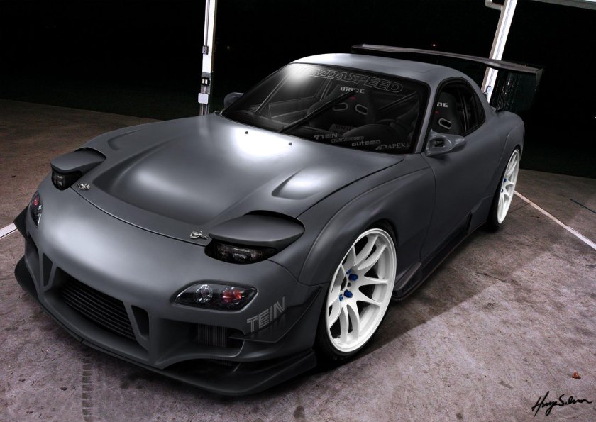 Mazda rx7 Black
