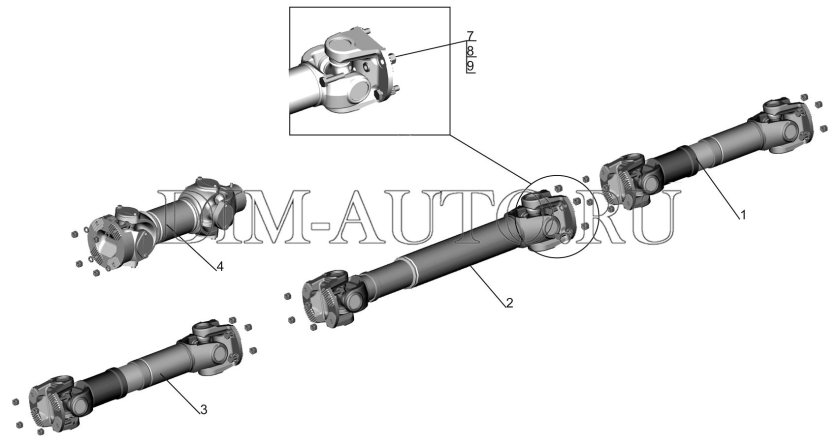 642505-2218010 Вал карданный