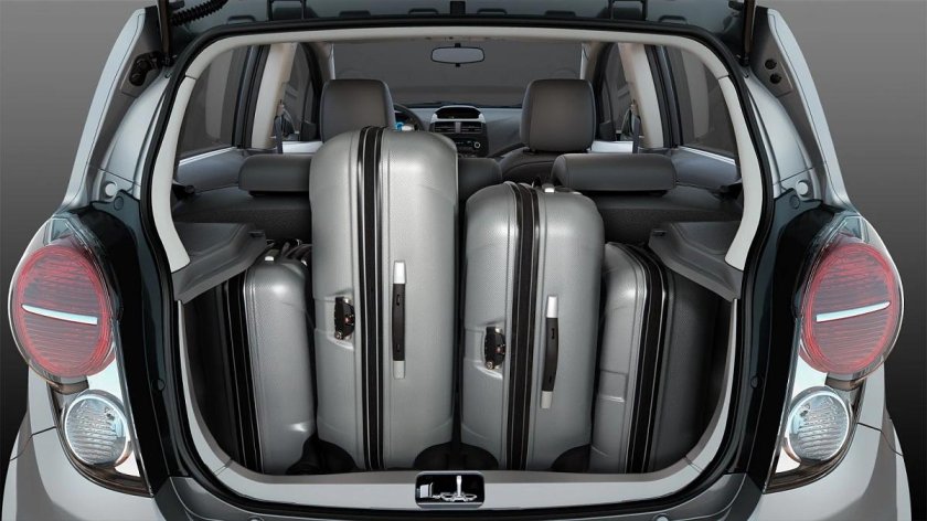 Chevrolet Spark багажник