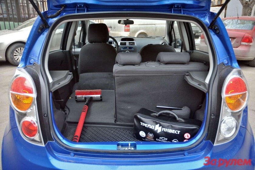 Chevrolet Spark 2007 багажник