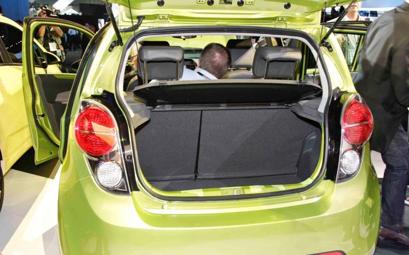 Chevrolet Spark 2011 багажник