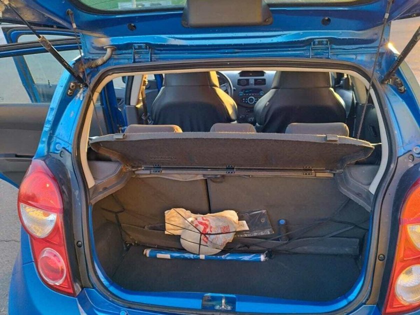 Chevrolet spark 2007 багажник