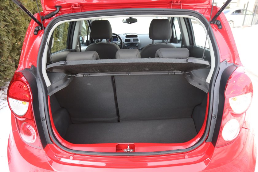Chevrolet Spark багажник