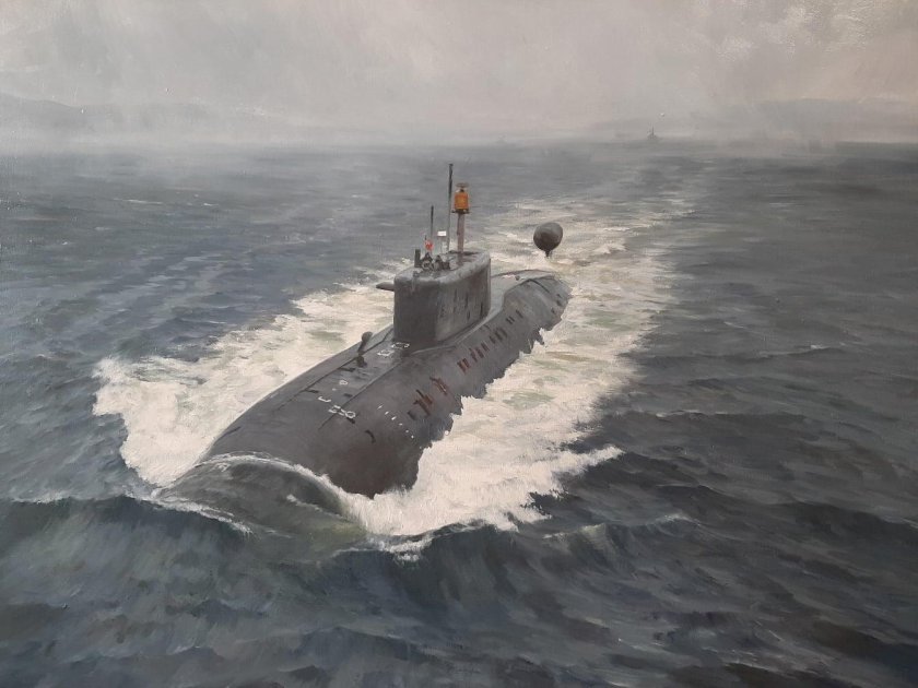 Подводная лодка Барракуда проект 945