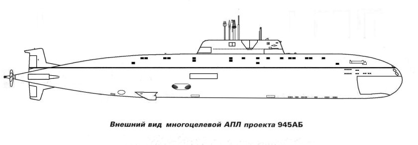 Подводная лодка Барракуда проект 945