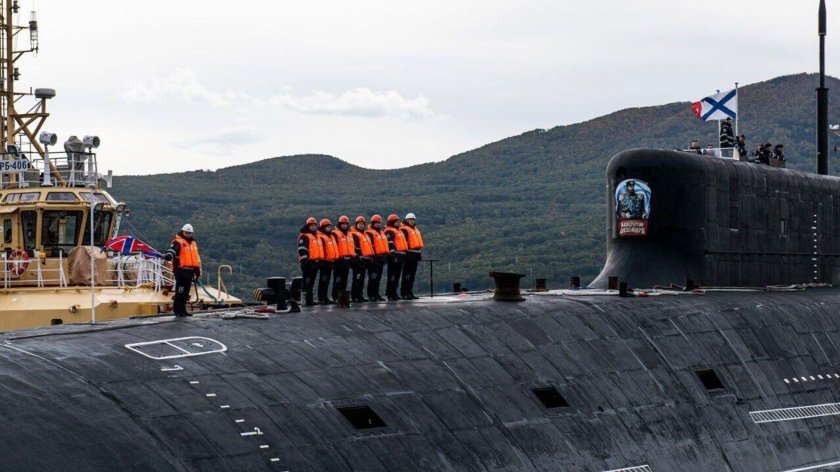 Гаджиево база подводных лодок северного флота