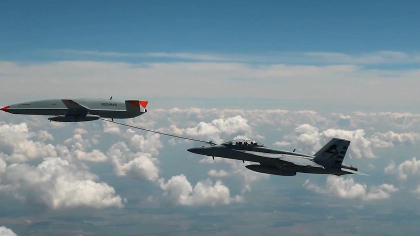 Mq 25 беспилотник