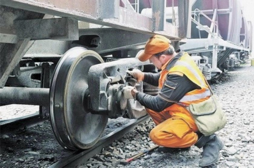 Вагонное депо грузовых вагонов