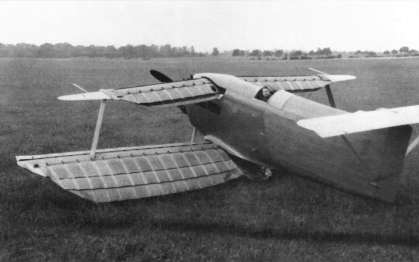 Самолет Пайпер биплан