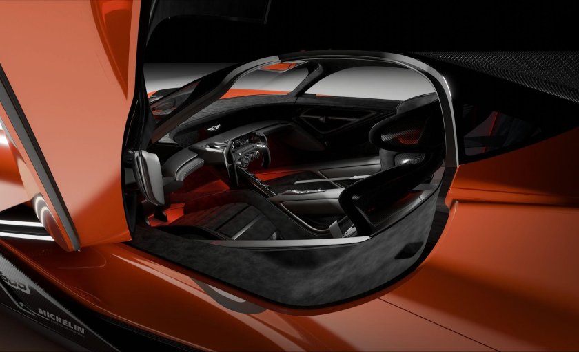 Aston martin vulcan салон