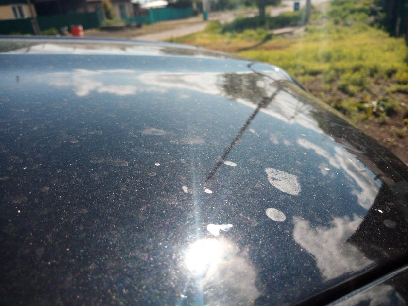 Пятна на кузове