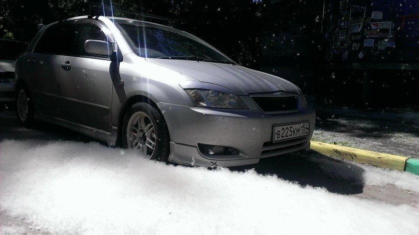 Тополиный пух цвет авто