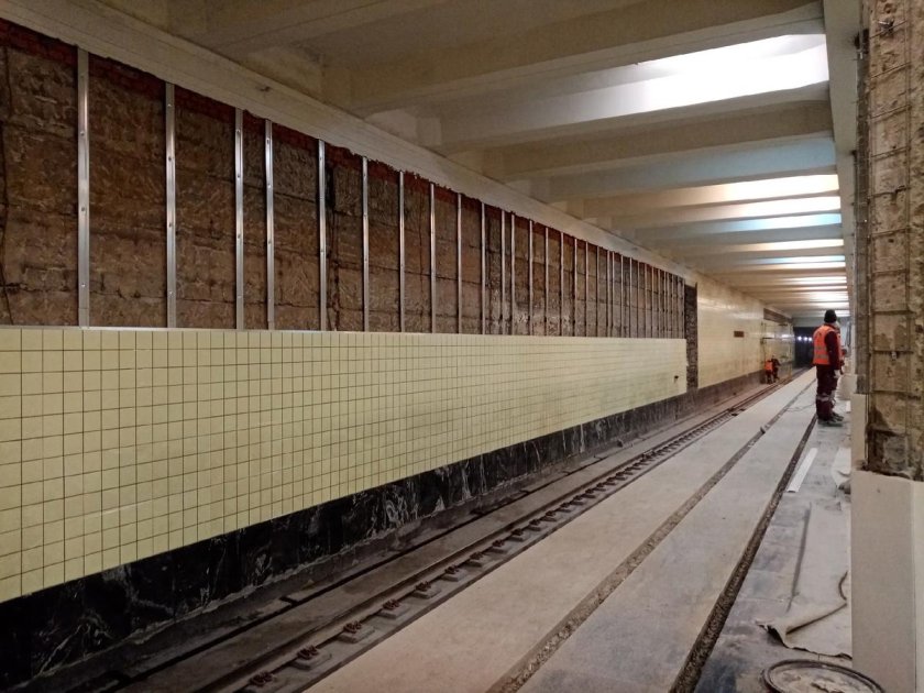 Станция Коломенская Московский метрополитен