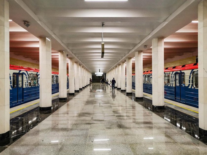 Станция Коломенская Московский метрополитен