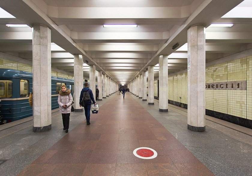 Станция Коломенская Московский метрополитен