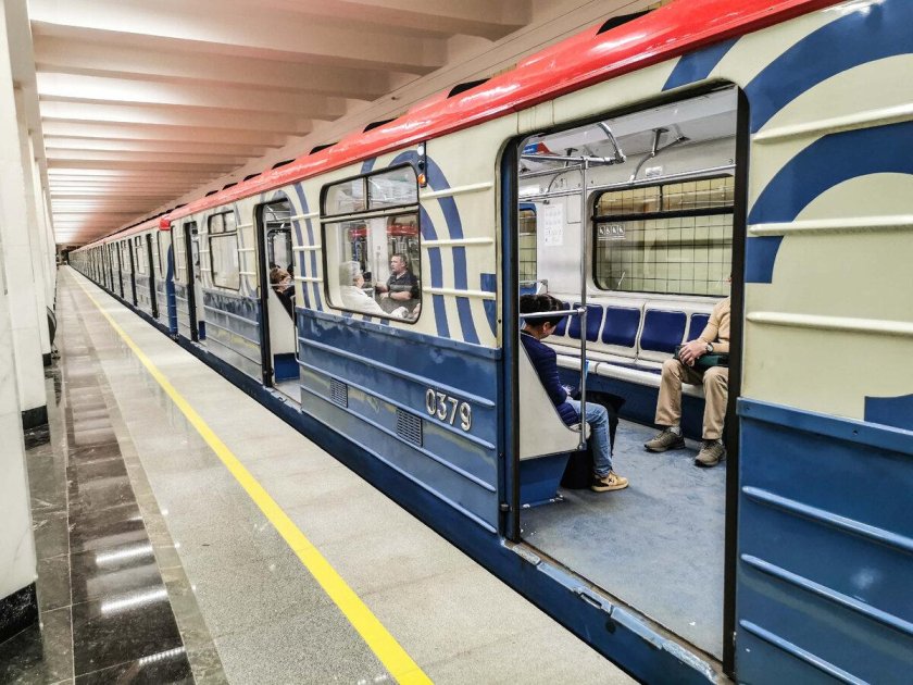 Москва вагон метро