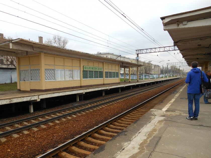 ЖД станция Коломенское