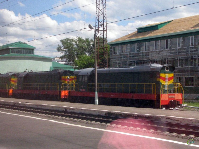 Железная дорога в Коломне