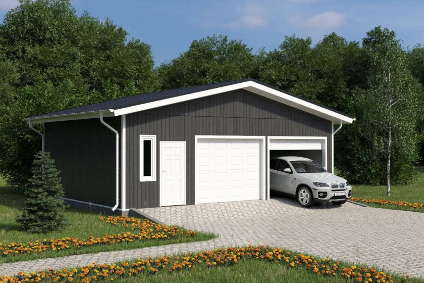 Строй-Фрост гаражи из сэндвич-панелей