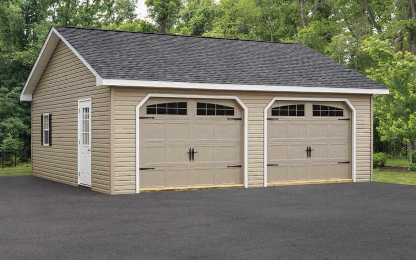2 car garage
