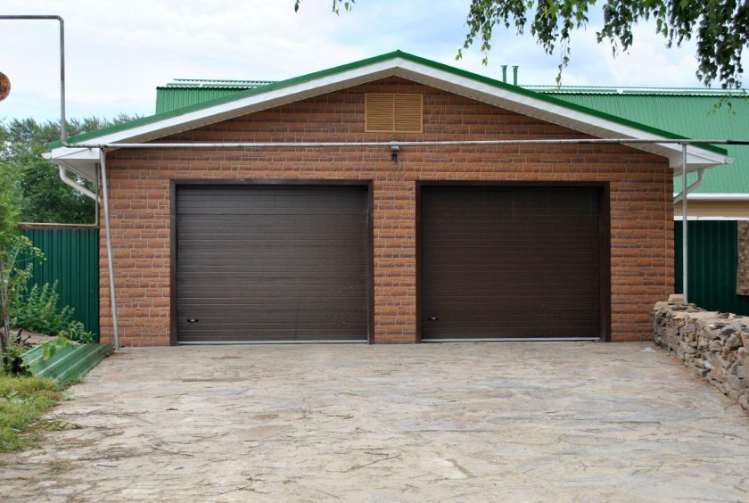 Секционные гаражные ворота