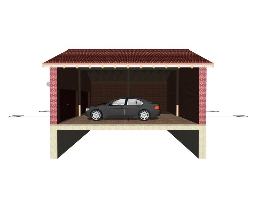 Гараж на 2 машины