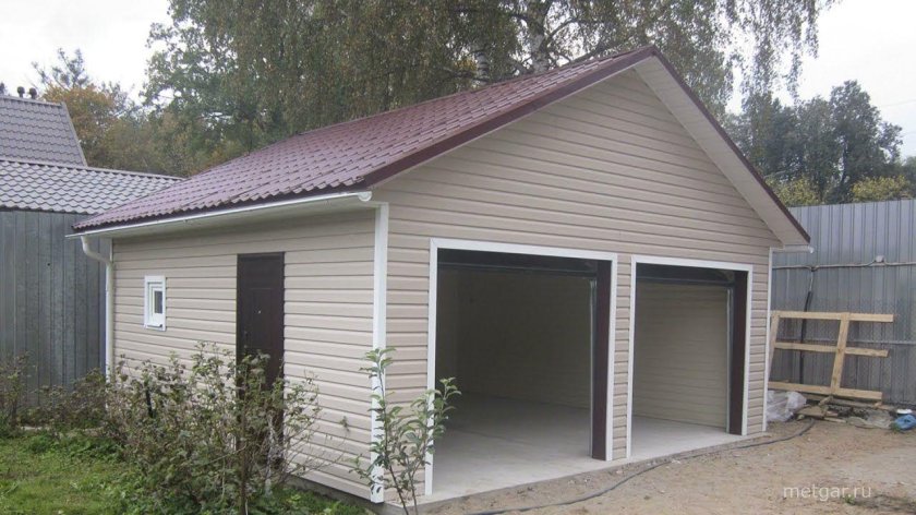 Гараж на 2 машины