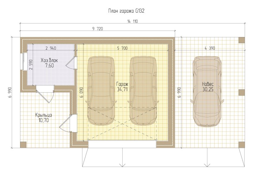 Проект гаража