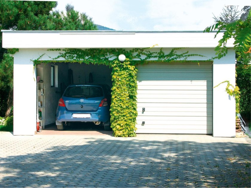Каркасный гараж под 2 машины