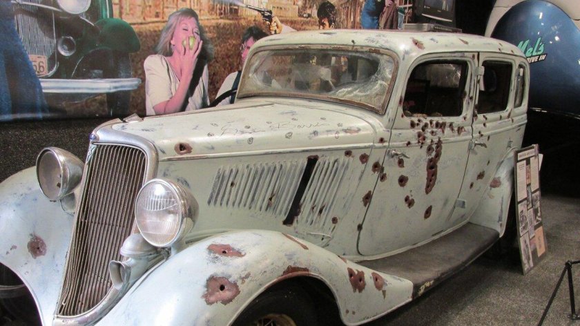 Форд Бонни и Клайда в музее